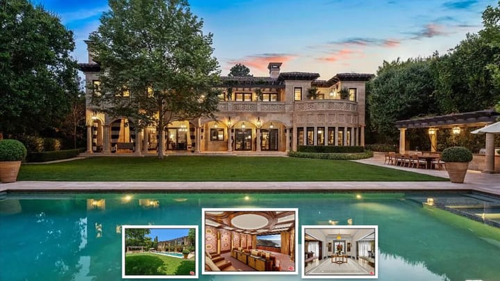This $36.5M Beverly Hills Home Has 15 Bathrooms and a Spa-Level Pool