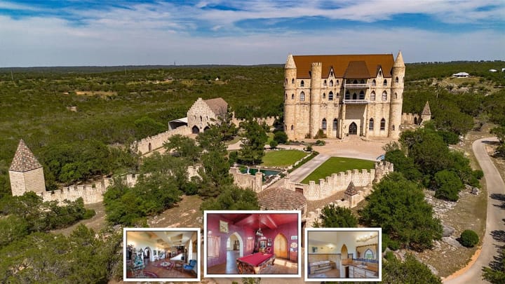 This Stone Castle Wants Your Highland Lakes View