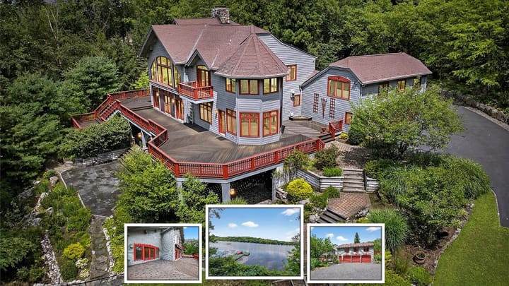 This Lakefront Estate Has Its Own Pavilion