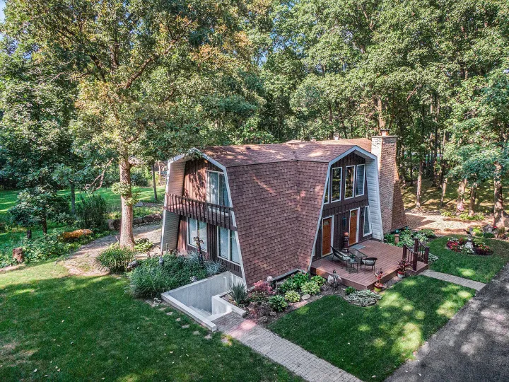 This A-Frame House Has More Windows Than A Greenhouse