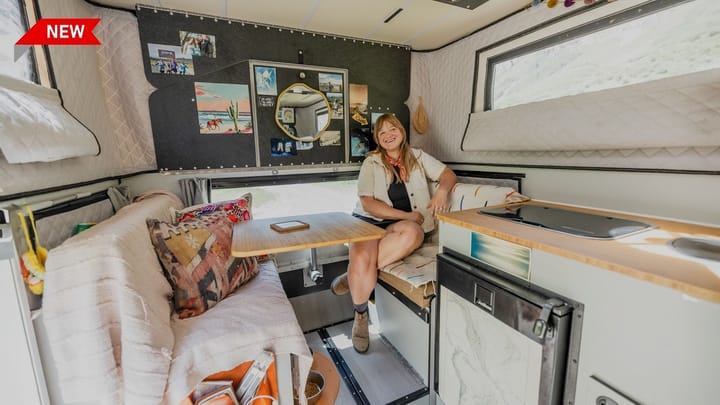 She Ditched Van Life for a 4x4 Pop-Up