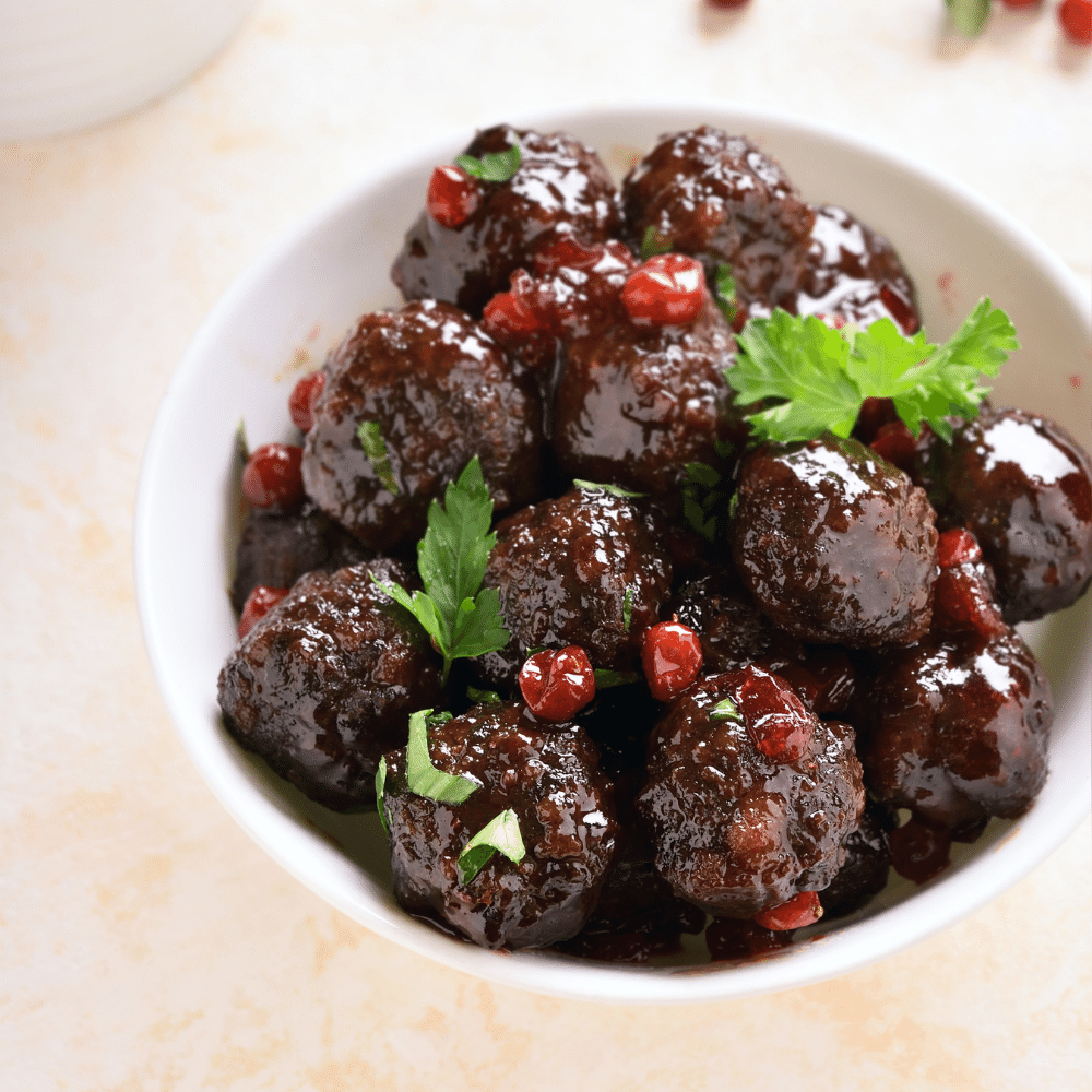 Cranberry Meatballs