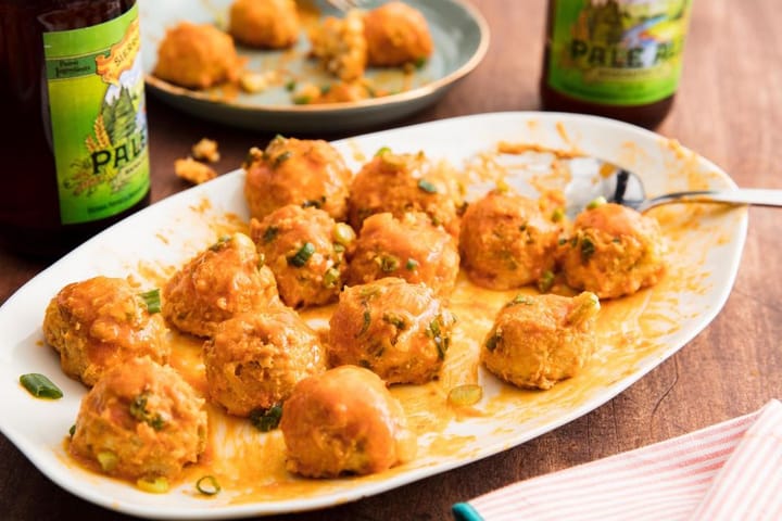 Buffalo Chicken Meatballs