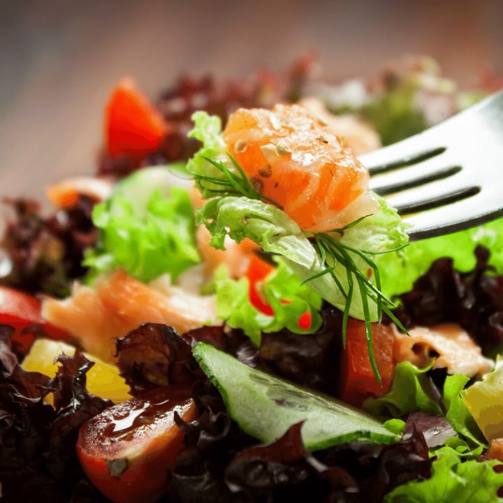 salmon salad