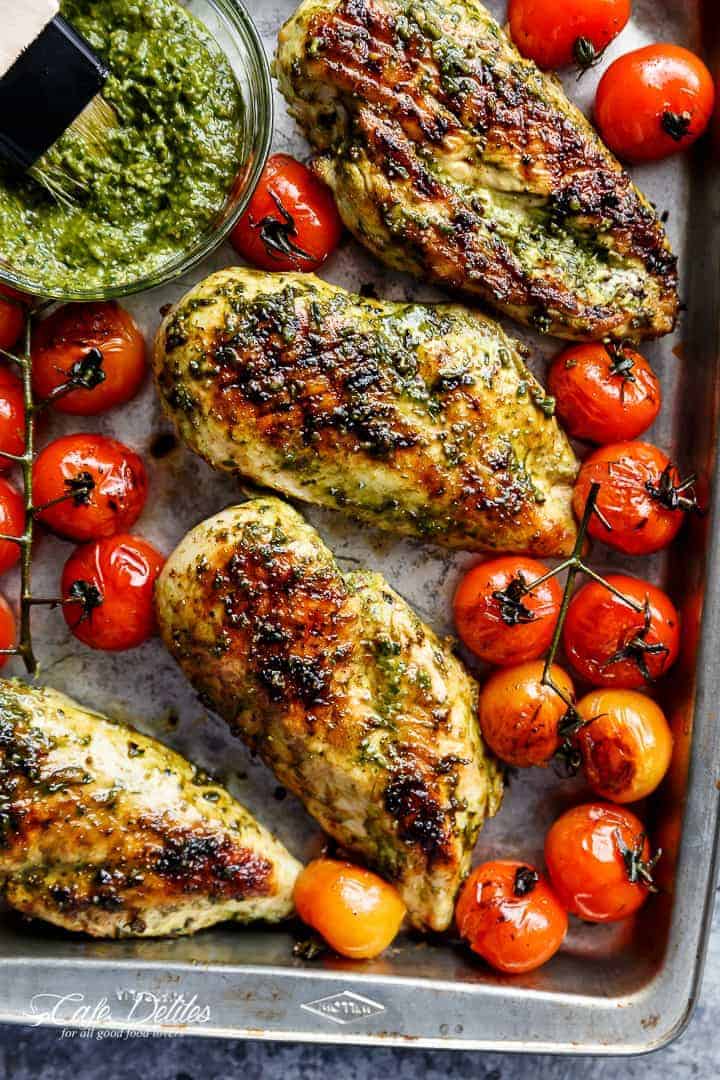 recipes with pesto and chicken