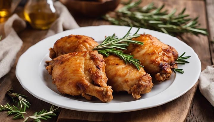 crispy chicken thighs recipe