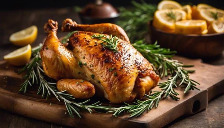 delicious and crispy chicken