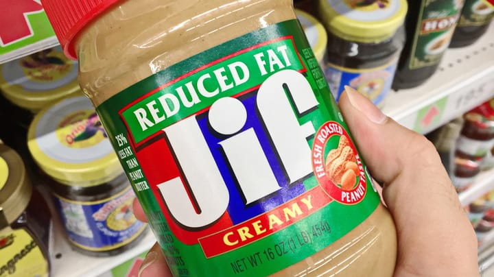 The One Peanut Butter Brand Dietitians Say To Skip