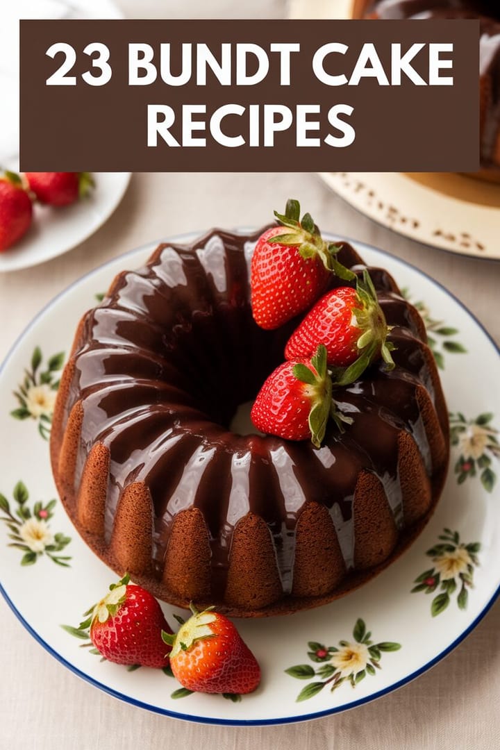 23 Irresistibly Delicious Bundt Cake Recipes