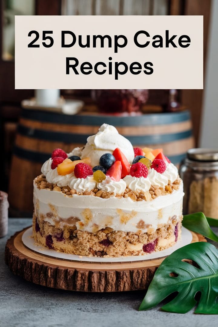 25 Easy Dump Cake Recipes for Busy Weeknights