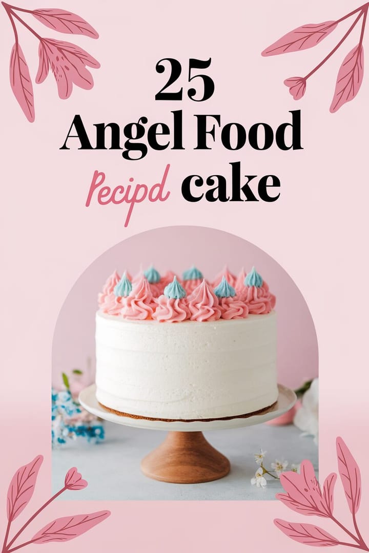 25 Heavenly Angel Food Cake Recipes You’ll Love