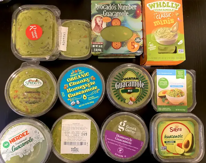 Premade Grocery Store Guacamole