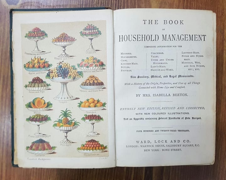 The Original Victorian Cookbook That Changed History: Mrs. Beeton’s 1861 Classic