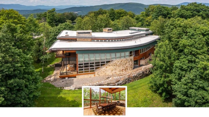 8,720 Sq. Ft. 6-Bedroom Architectural Masterpiece on 141.2 Acres