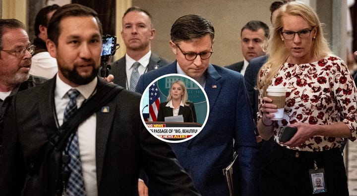 Every Democrat voted AGAINST biggest tax cut AND border security in history