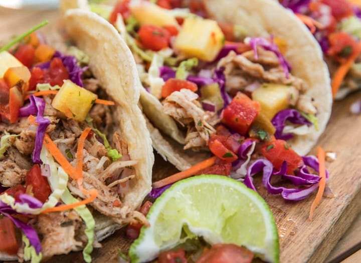 Easy Jerk Chicken Tacos