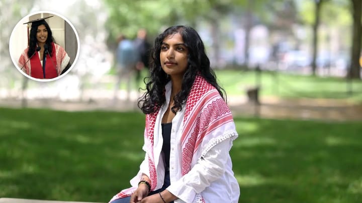 MIT class president Megha Vemuri praises anti-Israel protesters then accuses school of genocide complicity