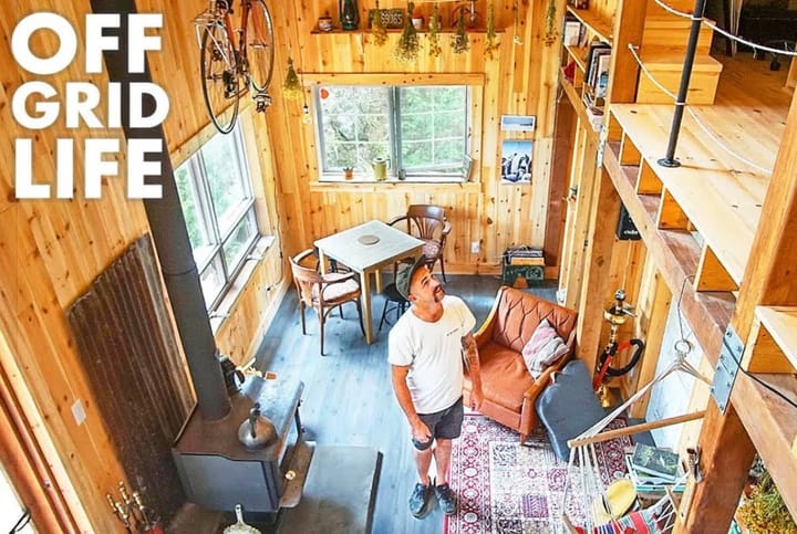 This Man Built His Dream Cabin On A Mountain Cliff For Just $65,000