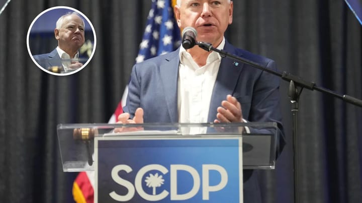 Tim Walz caught on video telling Democrats to bully the s–t out of Trump