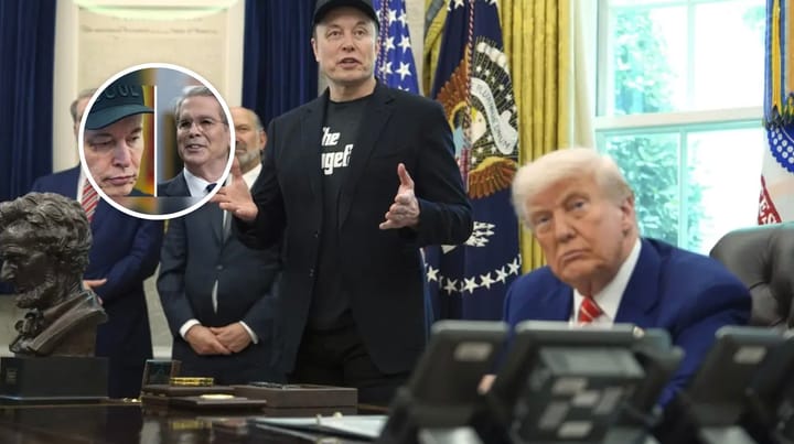 Trump backed Treasury Secretary after Elon Musk violently shoved Scott Bessent in White House hallway over budget failure