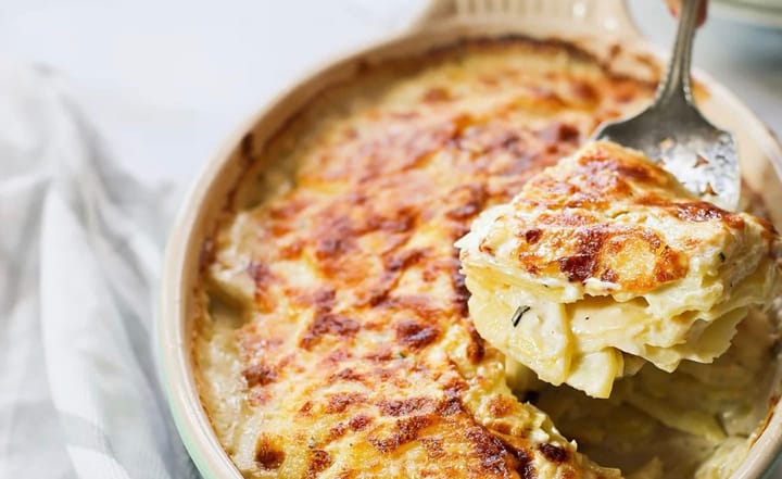 Classic Parmesan Scalloped Potatoes