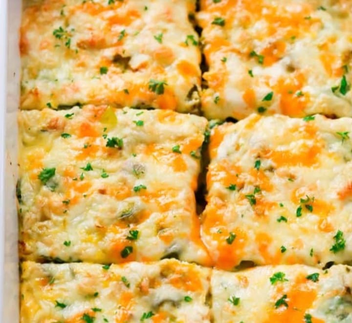 Healthy Egg Casserole (Egg Bake)