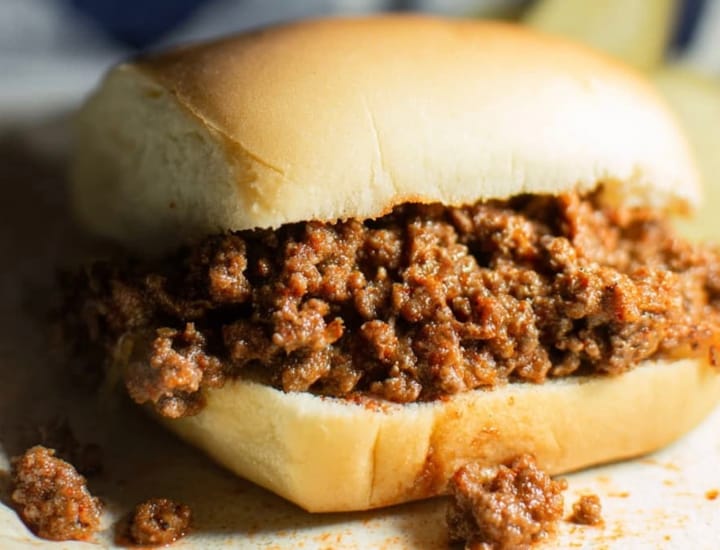 Loose Meat on a Bun