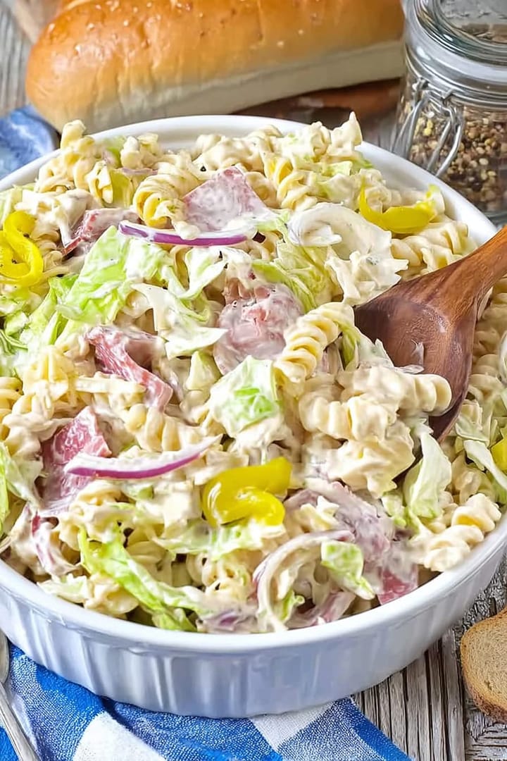 Grinder Sandwich Pasta Salad