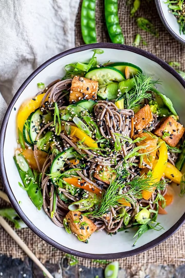 Soba Noodle Salad