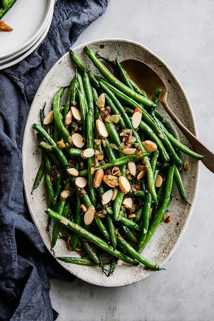 Green Bean Almondine