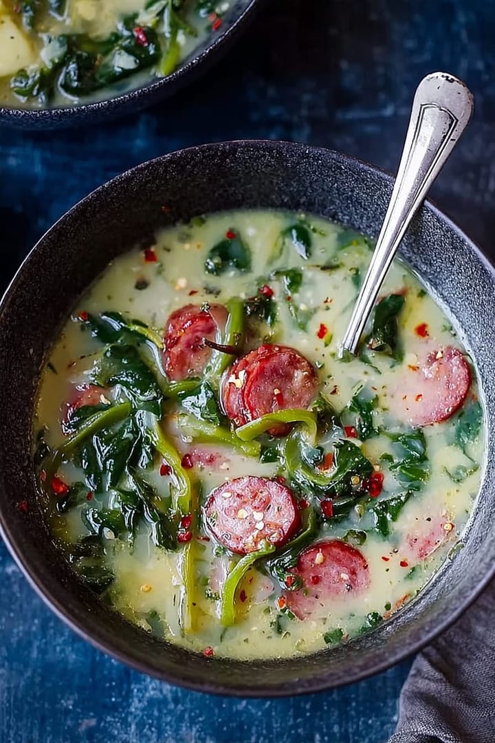 Caldo Verde Recipe (Portuguese Green Soup)