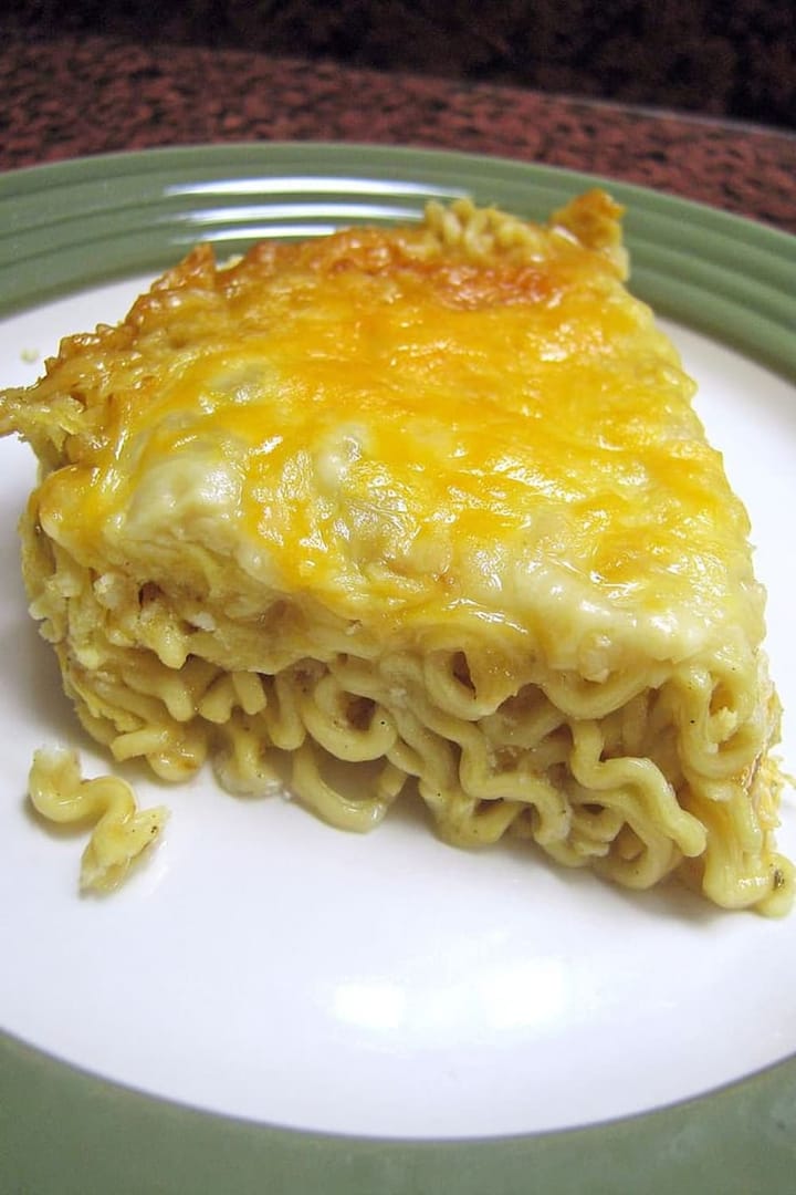 Ramen Noodle Frittata