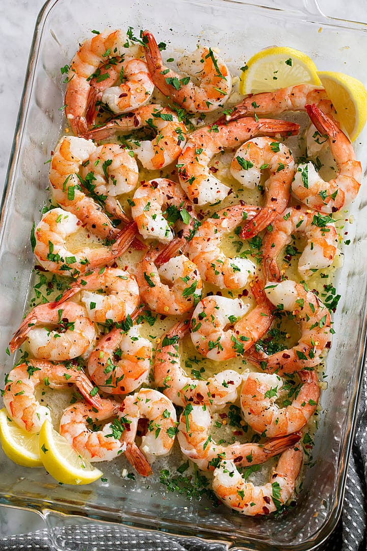 Butter Garlic Shrimp Casserole