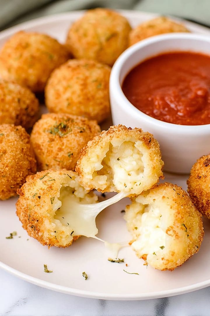 Italian Rice Balls Recipe (Arancini)