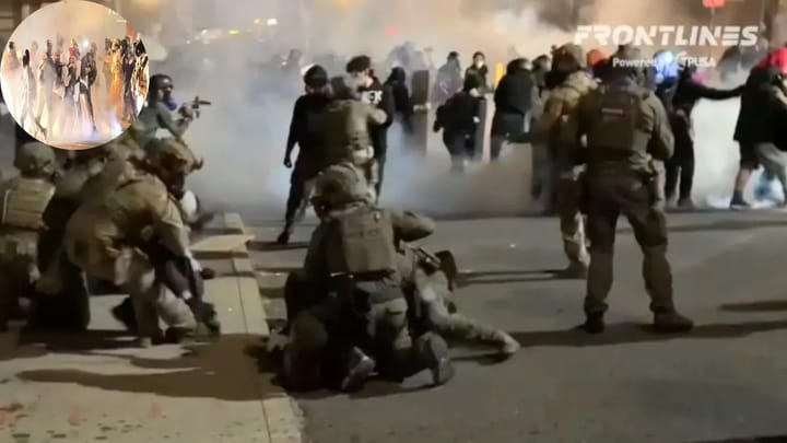 Portland Anti-ICE 'War Zone' Quashed Instantly as Federal Agents Unleash Overwhelming Force