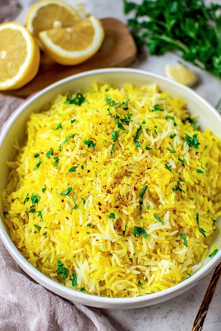 Instant Pot Greek Lemon Rice